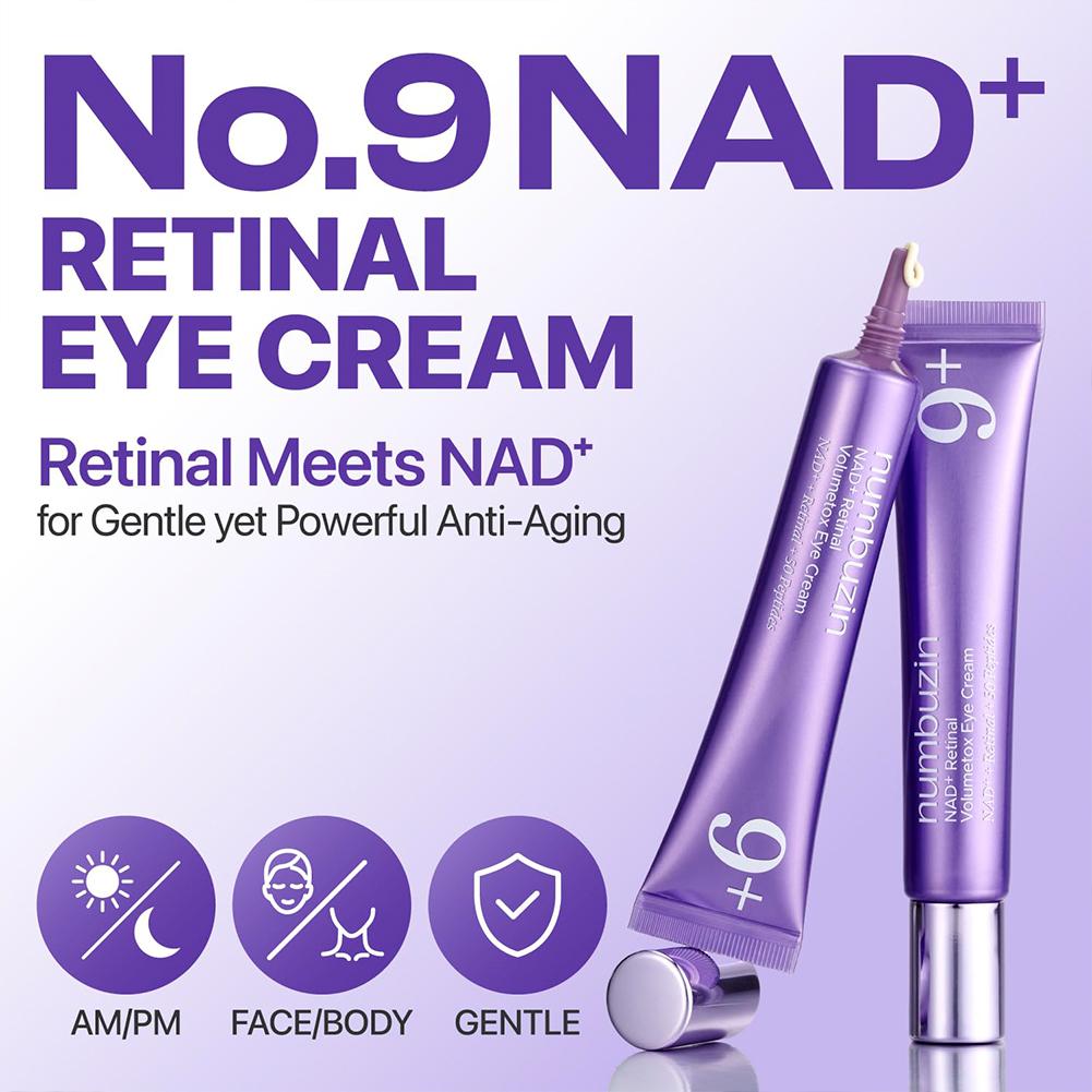 ครีมยกกระชับรอบดวงตา 9+Retinal - Eye Cream Peptide บทวิจารณ์และราคา