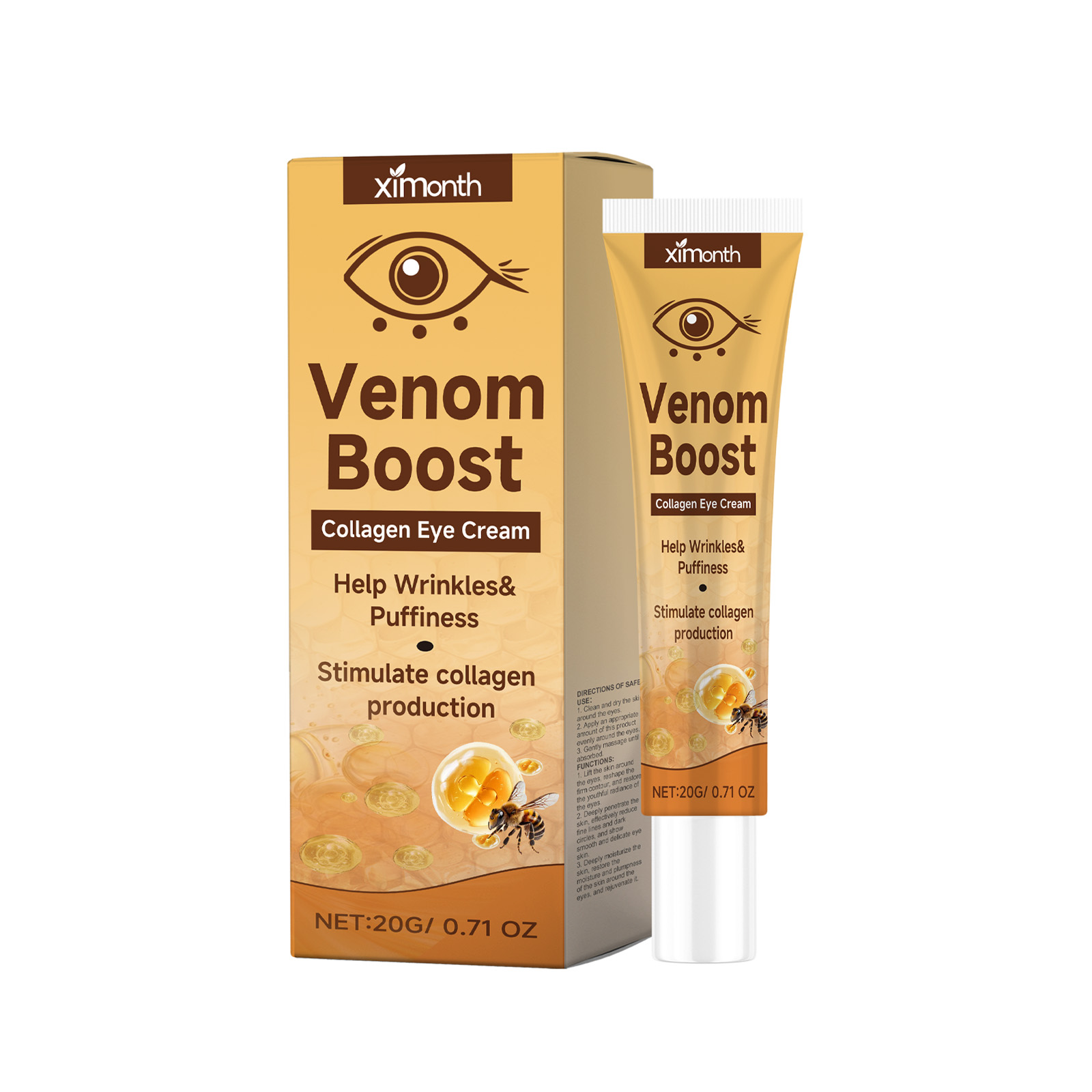 บีเปปไทด์โปรตีนครีมบำรุงรอบดวง - Eye Cream Peptide บทวิจารณ์และราคา